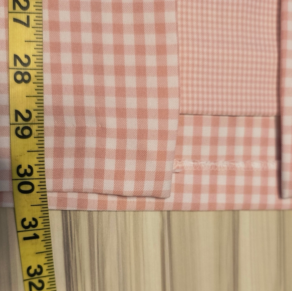 Vintage Willow Ridge Cottagecore modest Pink Gingham 2 Piece Set Size 8 - Picture 8 of 13